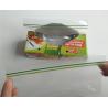Buy cheap Double zipper bpa free food grade liquid plastic breast milk storage bags, food double zip lock plastic packaging bags from wholesalers