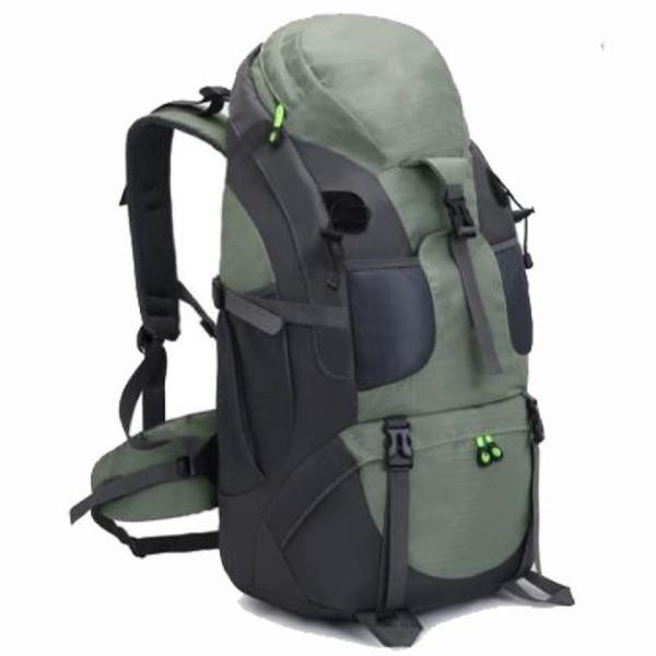 Buy cheap Custom 50l Water Resistant Outdoor Sports Bag Travel Climbing Hiking Backpack from wholesalers