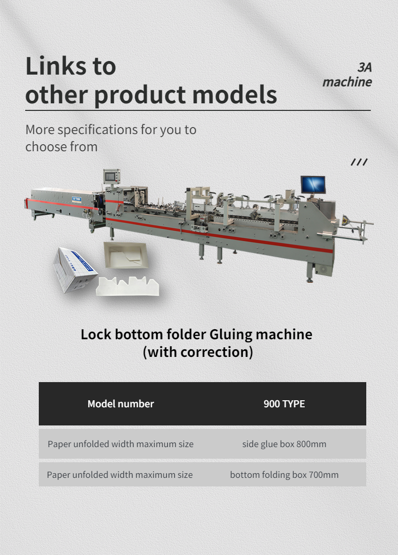 Book Cover Double Side Folder Gluer Machine with Max Liner Speed of 250 Meter/ Minute