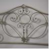 Buy cheap Bedroom Antique Antique Wrought Iron Bed Frame , Metal Furniture Bed from wholesalers