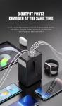 Large Capacity Power Bank Outdoor Fast Charging Station Power Bank 80000mah