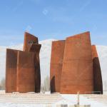 18M High Customized Large Corten Steel Facade Architecture Malan Spirit