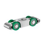 Buy cheap 23-26mm Silent Sliding Door Roller 30kg Capacity 304 Stainless Steel from wholesalers