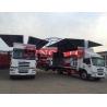 Buy cheap FAW Cargo Transport Truck Opening Wing Van Truck 3 - 30 Tons Loading Capacity from wholesalers