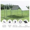 Buy cheap Galvanized Metal Chicken Coop Cage with Cover Walk In Chicken Cage Pen Run 10' W x 13.3' D x 6.67' H from wholesalers