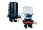 96core Vertical Fiber Optic Splice Closure with 4 Holes and 1 Oval Hole
