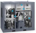 110kw Atlas Screw Air Compressor VSD Plus GA110VSD+ Aluminum Alloy Material
