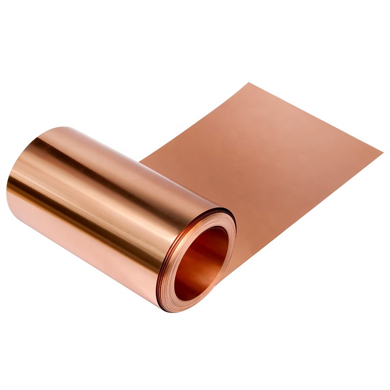 Half Hard Pure Copper C10100 C10300 C11000 C12200 Copper Foil/Strip Tape in Coil with 99.9% Purity and ISO9001 Certified