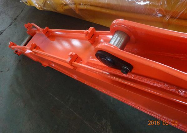 Buy cheap Professional Long Reach Arm Boom For Excavators 6500 Mm Stick Length Yellow Color from wholesalers