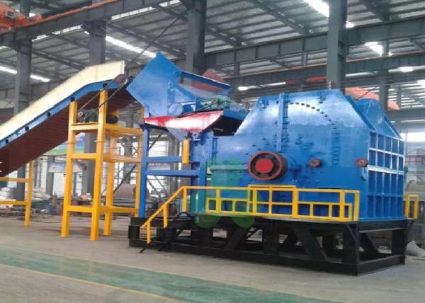 Buy cheap Large Size Hammer Crusher Machine , Scrap Metal Recycling Equipment Low Noise from wholesalers
