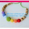 Buy cheap Breastfeeding toy for baby Teething Necklace Nursing Necklace Breastfeeding Necklace Croch from wholesalers