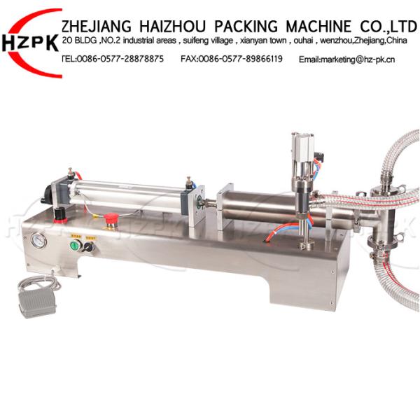 Buy cheap High Accuracy Semi Automatic Liquid Filling Machine , Mineral Water Filling Machine from wholesalers