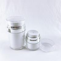 Buy cheap Refillable Airless Pump Bottles Travel Makeup Portable Refillable Cosmetic Cream product