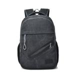 Custom Outdoor Casual Waterproof Cotton Canvas Travel Backpack 16oz 30 X 18 X