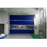 Buy cheap Workshop Dust - Free Area PVC High Speed Industrial Doors Galvanized Steel Frame from wholesalers