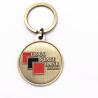 Buy cheap Personalized Custom Made Metal Keyrings , Antique Gold Metal Keychain from wholesalers