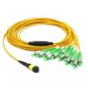 Buy cheap MPO To FC Fiber Optic Jumper 12 Fiber OM4 2.0mm Optic from wholesalers