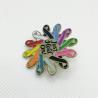 Buy cheap Indelible Enamel Pins Badges Round Enamel Badges Brass For Gift from wholesalers