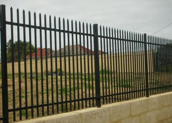 Metal Tube Security Steel Ornamental Decorative Wire Fencing Powder Coating For