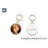 Buy cheap Beautiful Girl Image Custom 3D Keychain , Personalised 3D Keyrings MET Material from wholesalers