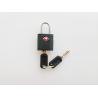 Buy cheap 25.7g Black TSA Number Lock PC Plastic Housing Number Combination Lock from wholesalers