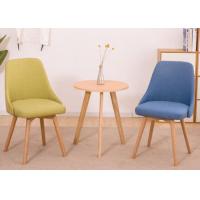 Buy cheap Solid Thickened Beech Wood Chairs , Custom Dining Chair With Wooden Legs product