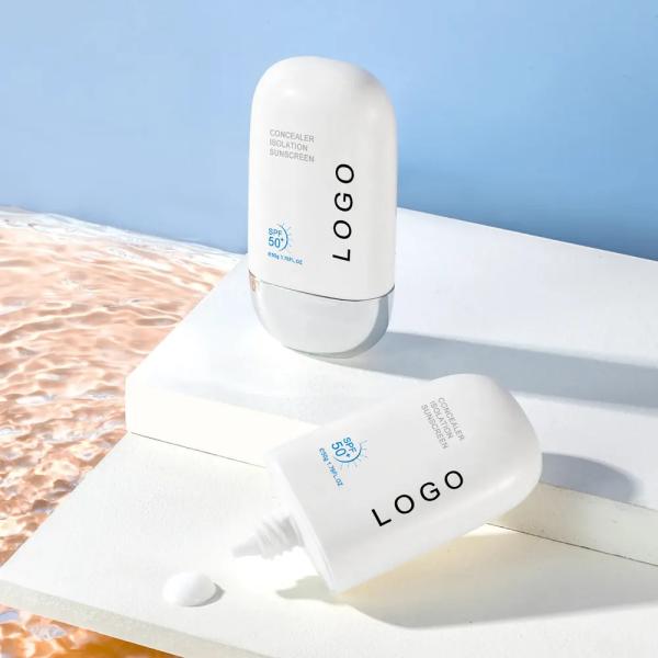 Buy cheap OEM SPF 50 Sunblock Sun Protection Sunscreen Organic Sunscreen Cream from wholesalers