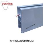 6063 T5 series powder coated aluminium profile for window and door