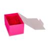 Buy cheap Magnetic Closure Shipping Box For Sunglasses White And Pink Color from wholesalers