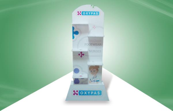 Buy cheap Durable Stable Eye - Catching Cardboard Stands Display For Footware Products from wholesalers
