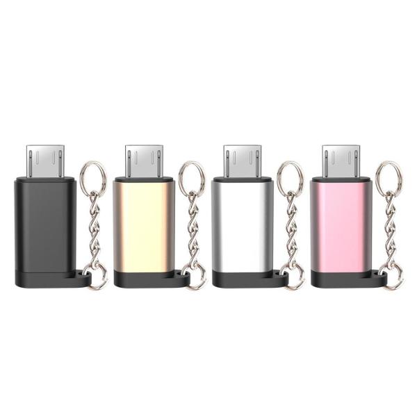 Buy cheap Black Portable Mini OTG Male To USB C Female Adapter from wholesalers