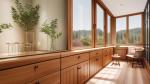 Anodised Thermal Break Aluminium Windows Rustproof Interior Sliding Glass Window