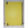 Buy cheap Yellow Color PVC Hard Cover Spiral Notebook Printing For Promotional Gift from wholesalers