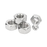 Buy cheap Food Beverage NXF Polished Duplex Stainless Steel 2507 Hex Nuts M6-M30 for Water product