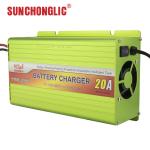 24V 20A Gel Car Battery Charger 63Hz 14.5V DC Three Phase Safety Operation
