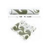 Buy cheap 0.53*10m Velvet Textured Wallpaper , White And Green Velvet Wallpaper For Home Decoration from wholesalers