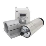 Inverter Drive 1.5KW Air Cooled Spindle Motor Round Type 24000rpm 400HZ for