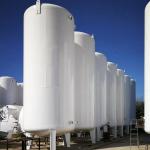 50m3 LIN Cryogenic Storage Tank 0.8mpa Impact Resistance