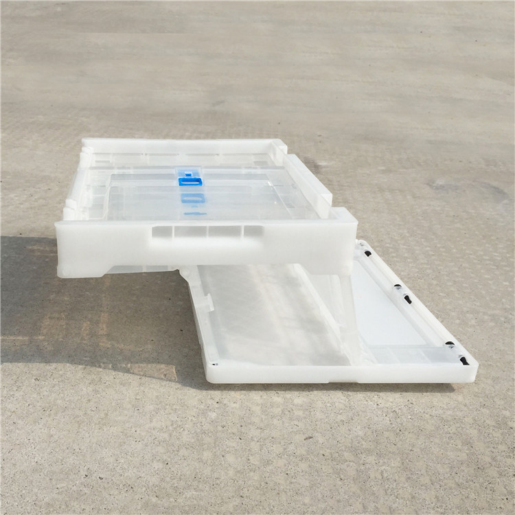 Small Collapsible Plastic Containers 360*260*275mm Conveniently Moving Spaces Saving