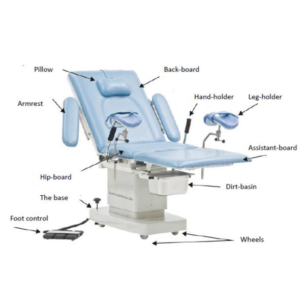 Buy cheap Examination Obstetric Delivery Bed Labor Birthing Gynaecological Bed from wholesalers