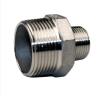 Buy cheap Male Connection Stainless Steel 201 304 Reducing Hex Nipple Pipe Fitting Threaded from wholesalers