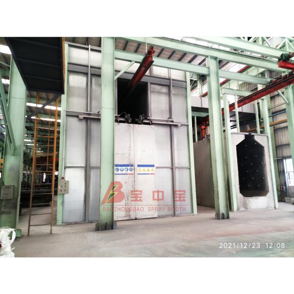 Buy cheap Professional Coating Equipment Steel Profile Spraying Room Coating Paint Spray Booth​ from wholesalers