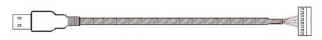 Buy cheap ATM Machine Parts 009-0026203 BIOMETRIC USB HARNESS, 1500MM from wholesalers