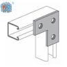 Buy cheap Perforated 3 Hole Flat Angle Plate Galvanized Unistrut Channel from wholesalers