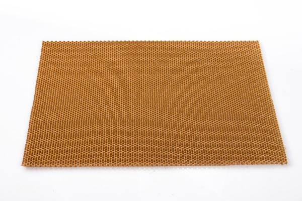 Buy cheap Sound Insulation Aramid Honeycomb Core 1200x1200mm For Railway Transporation from wholesalers