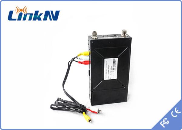 Police FHD Video Transmitter High Security AES256 Encryption COFDM Modulation