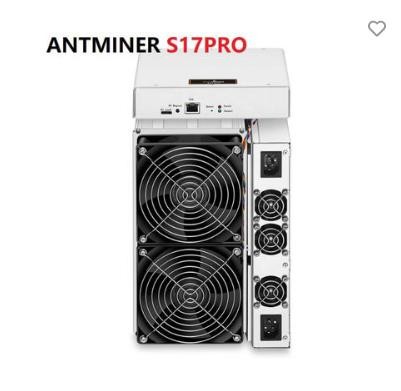 SHA256 ASIC BTC Bitcoin Miner Bitmain Antminer S17 PRO 56TH/S