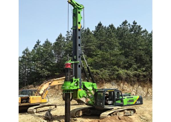 Buy cheap 64m 51m Rotary Auger Bored Piles Borehole 220kNm Hydraulic Rotary Drilling Rig from wholesalers