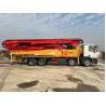 Buy cheap Used 56 meters of concrete pump truck 56 meters remanufacturing pump truck procedures are complete from wholesalers