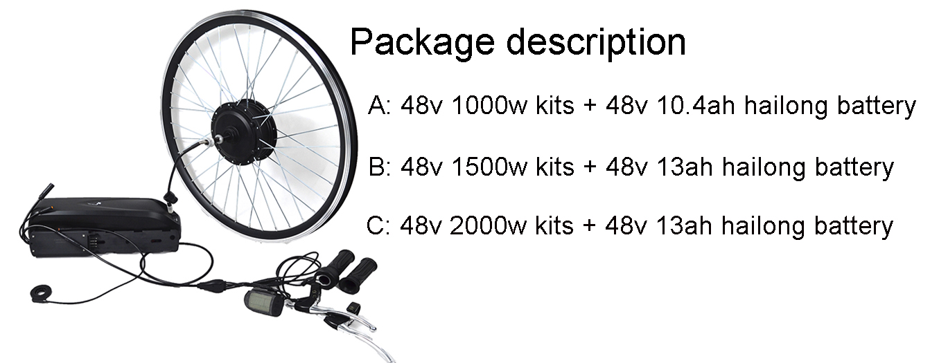 March Expro 2020 e bike kit with 48v 250-1500w hub BLDC motor,fast DIY e-bike conversion kits